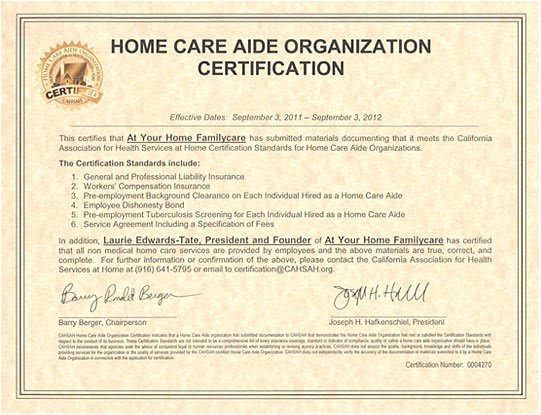 Why Obtain Home Health Aide Certification? karasuartworks com